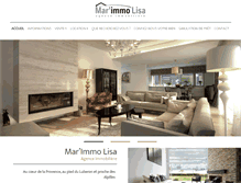 Tablet Screenshot of mallemort-immobilier-provence.com